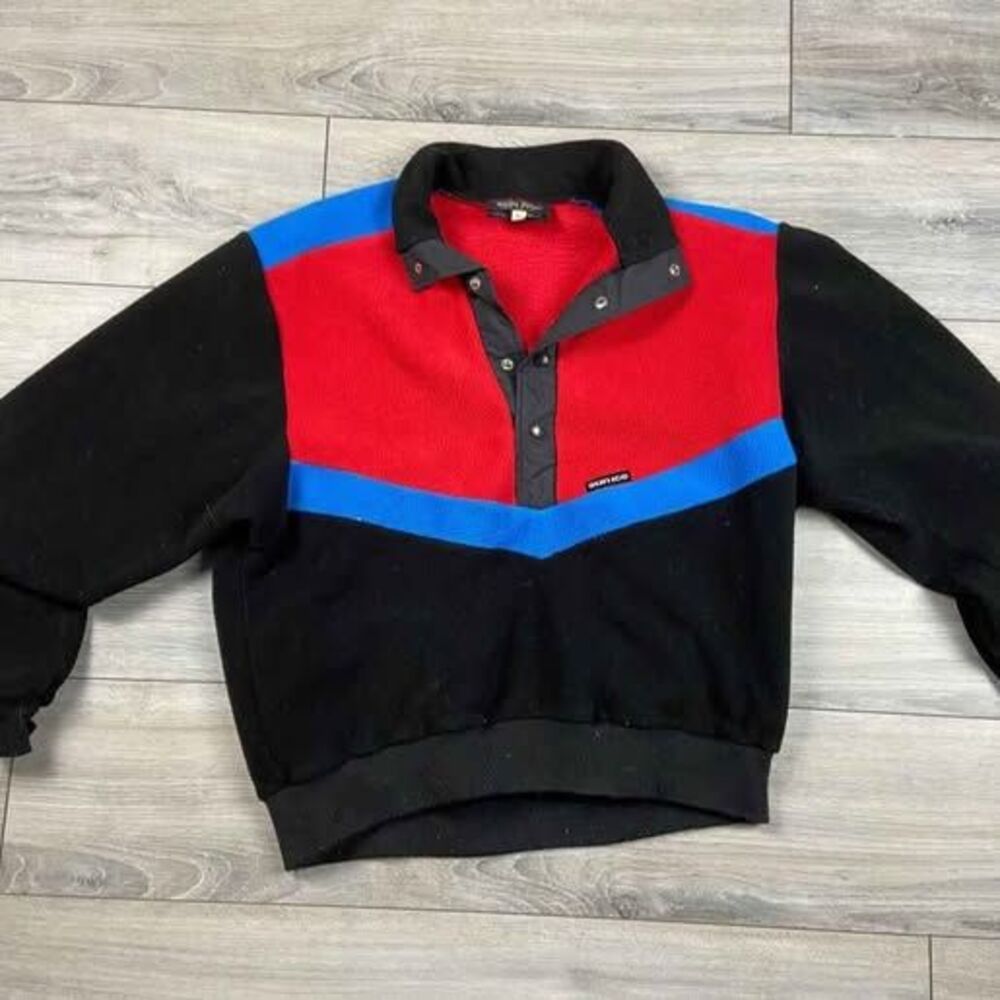 Vintage Sun Ice Fleece Pullover - Men's XL, USA Made